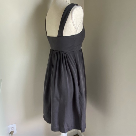 Lands’ End Canvas Gray Dress with Side Pockets, 2 - Picture 8 of 14
